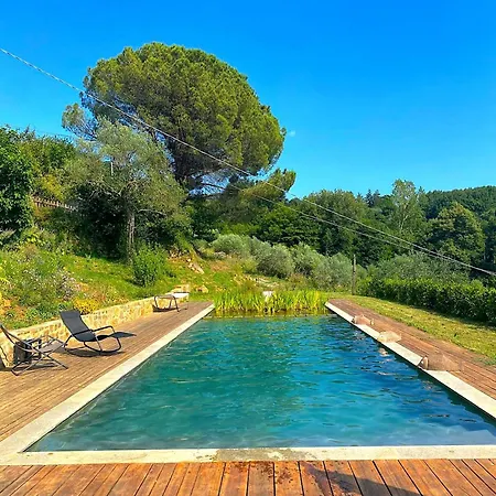 Tenda Glamping Vista Sulla Valle - Podere Di Maggio Luksustelt Santa Fiora