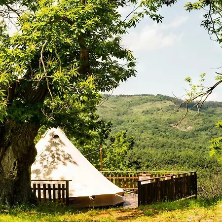 Luxury tent Podere Di Maggio - Canvas Tent Chestnut